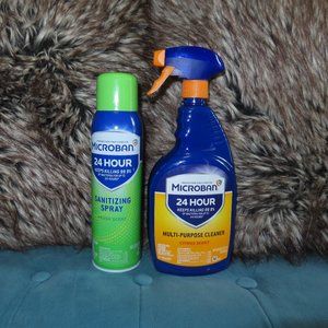 Microban Spray & Microban Cleaning Spray